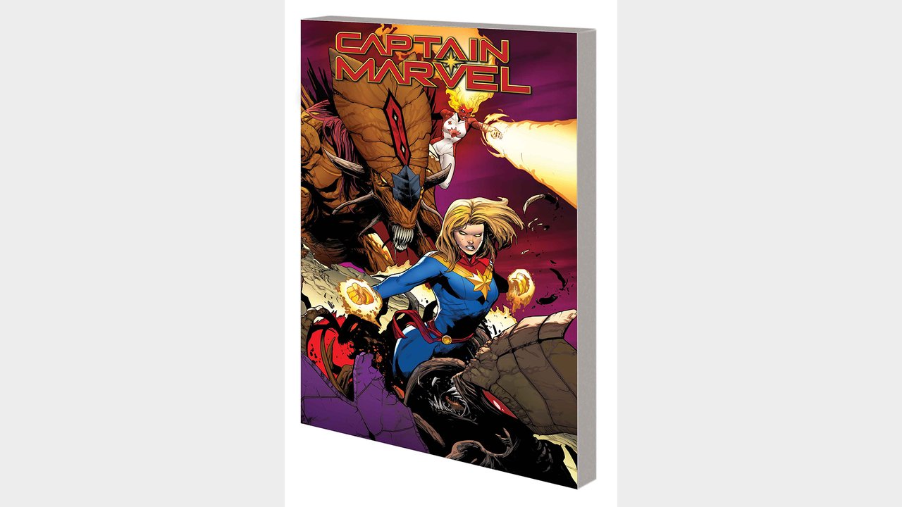 Captain Marvel Vol. 10: Revenge of the Brood Part II TPB cover art