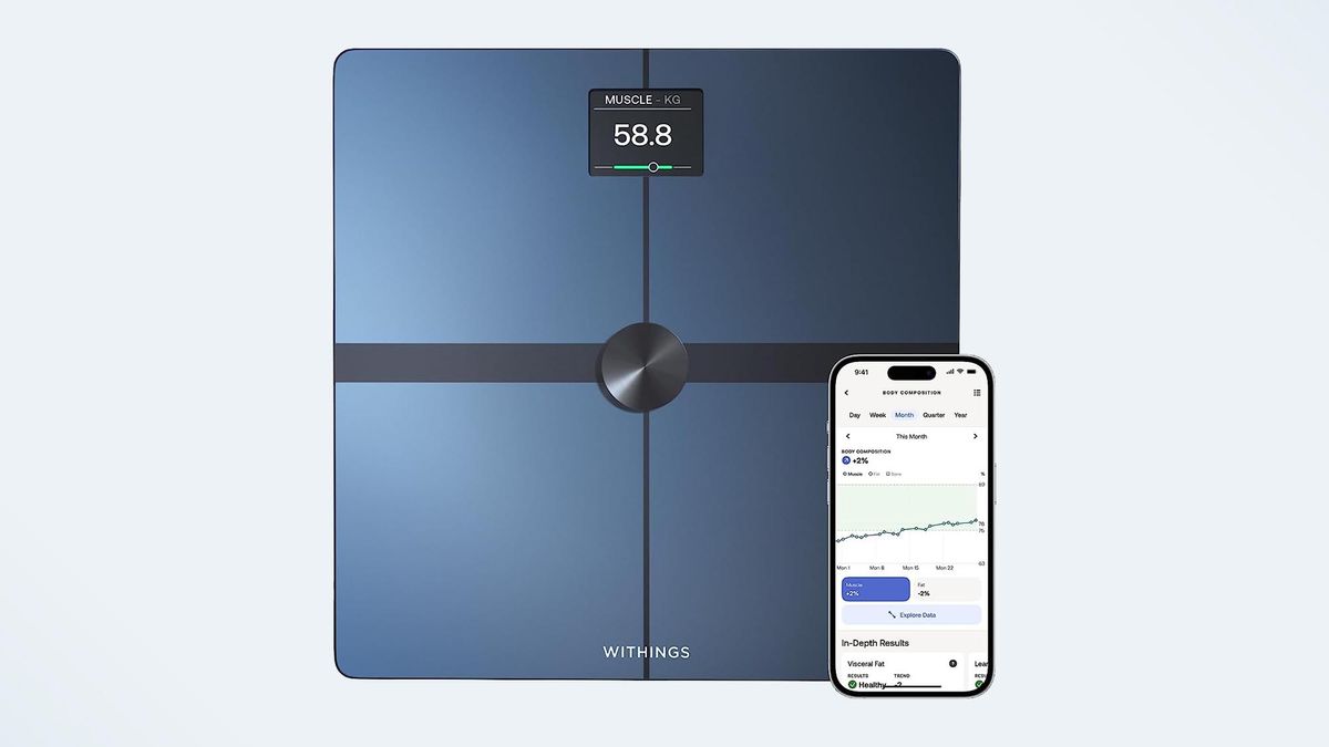 Withings Body Smart - Advanced Body Composition Wi-Fi Scale - Black