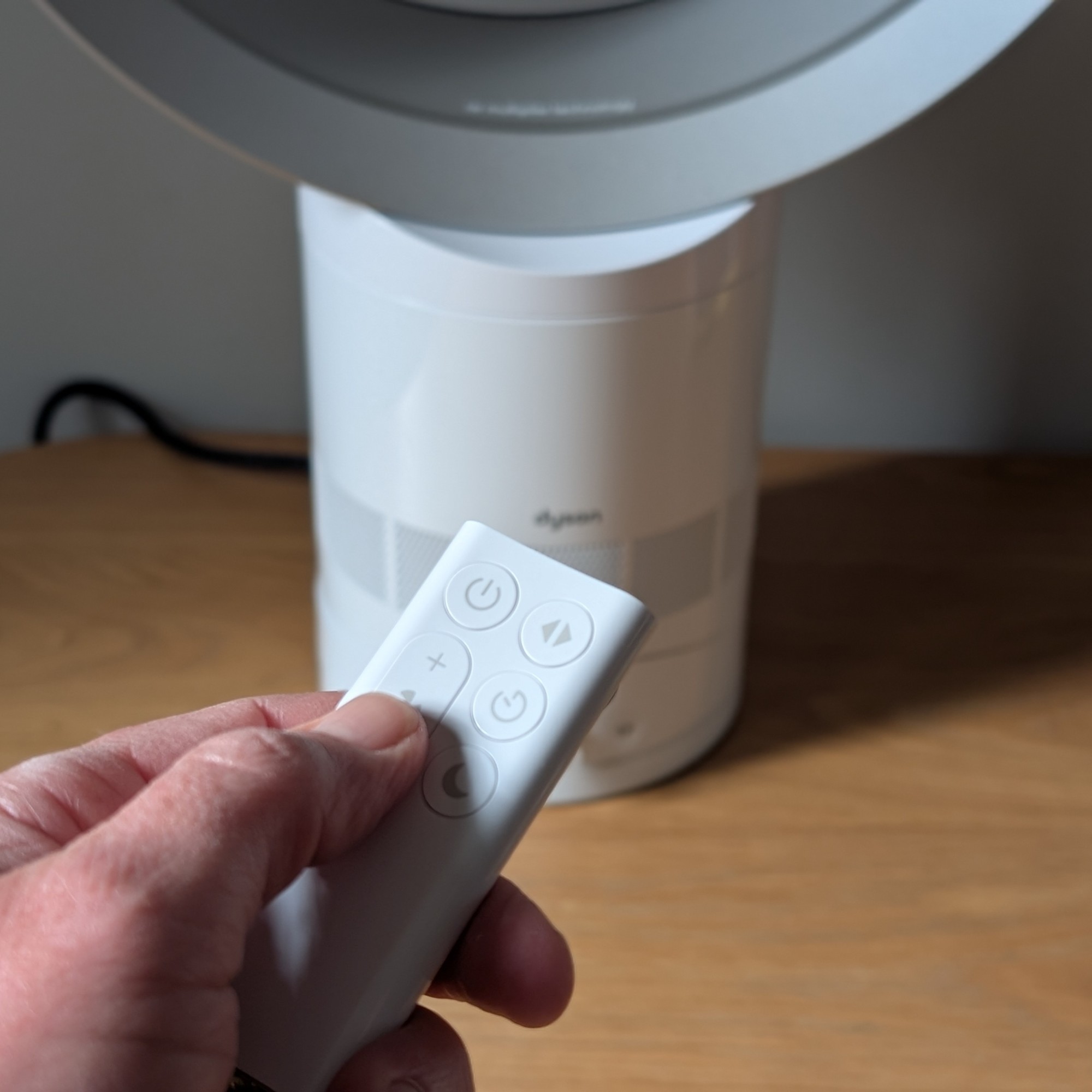 Dyson Cool CF1 fan during home testing