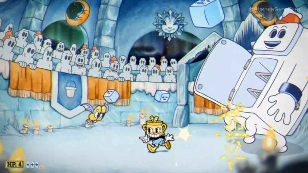 Cuphead The Delicious Last Course trailer debuts aggressive snowflake TechRadar