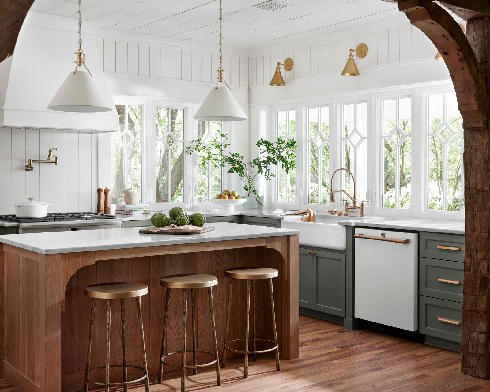 Joanna Gaines shows us how to embrace the green kitchen trend | Real Homes