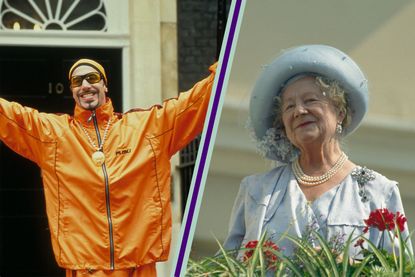 Ali G and the Queen Mother
