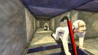 Half-Life scientists crawl thorugh a vent in Half-Life: Lemmings
