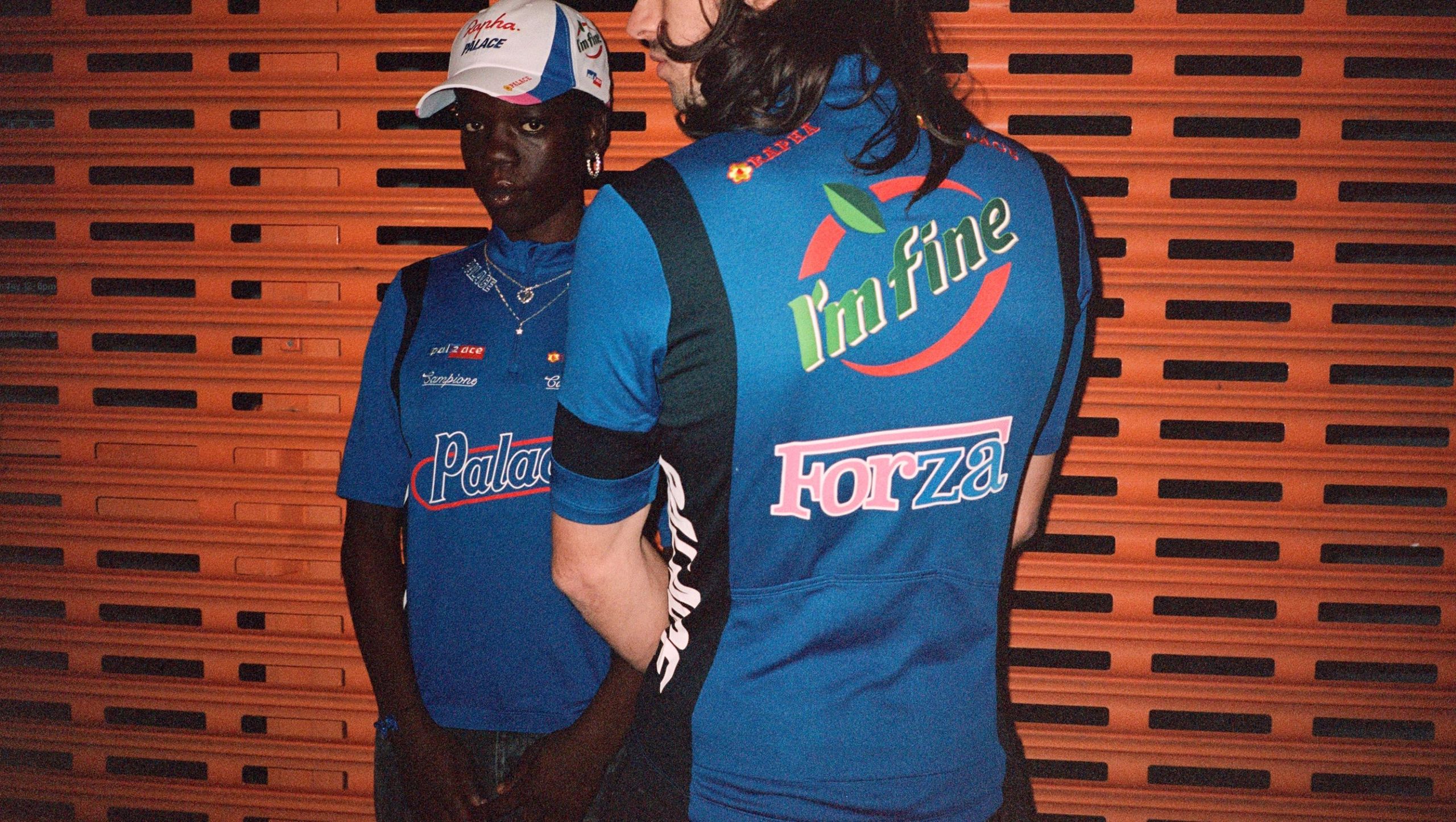 【PALACE ラファ】CLASSICO SHORT SLEEVE JERSEY Palace Rapha Classico Short Sleeve Jersey Blue - Winter 2024