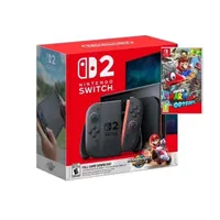 Nintendo Switch 2 Mario Kart World + Super Mario Odyssey Bundle