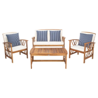Calhoun 4 Piece Sofa Seating Group with Cushions | Was $873.60now $399.99at Wayfair