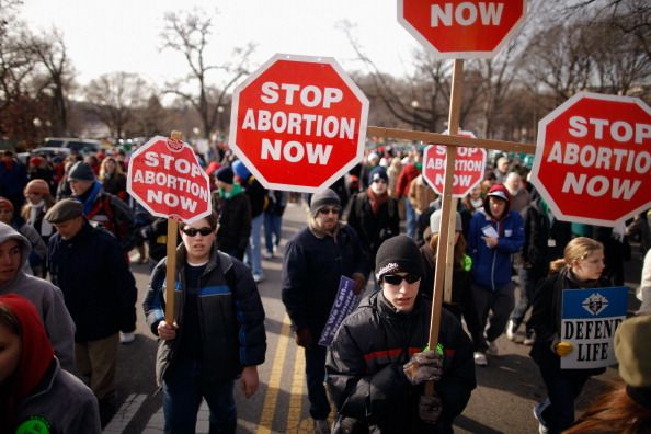 Abortion protesters 