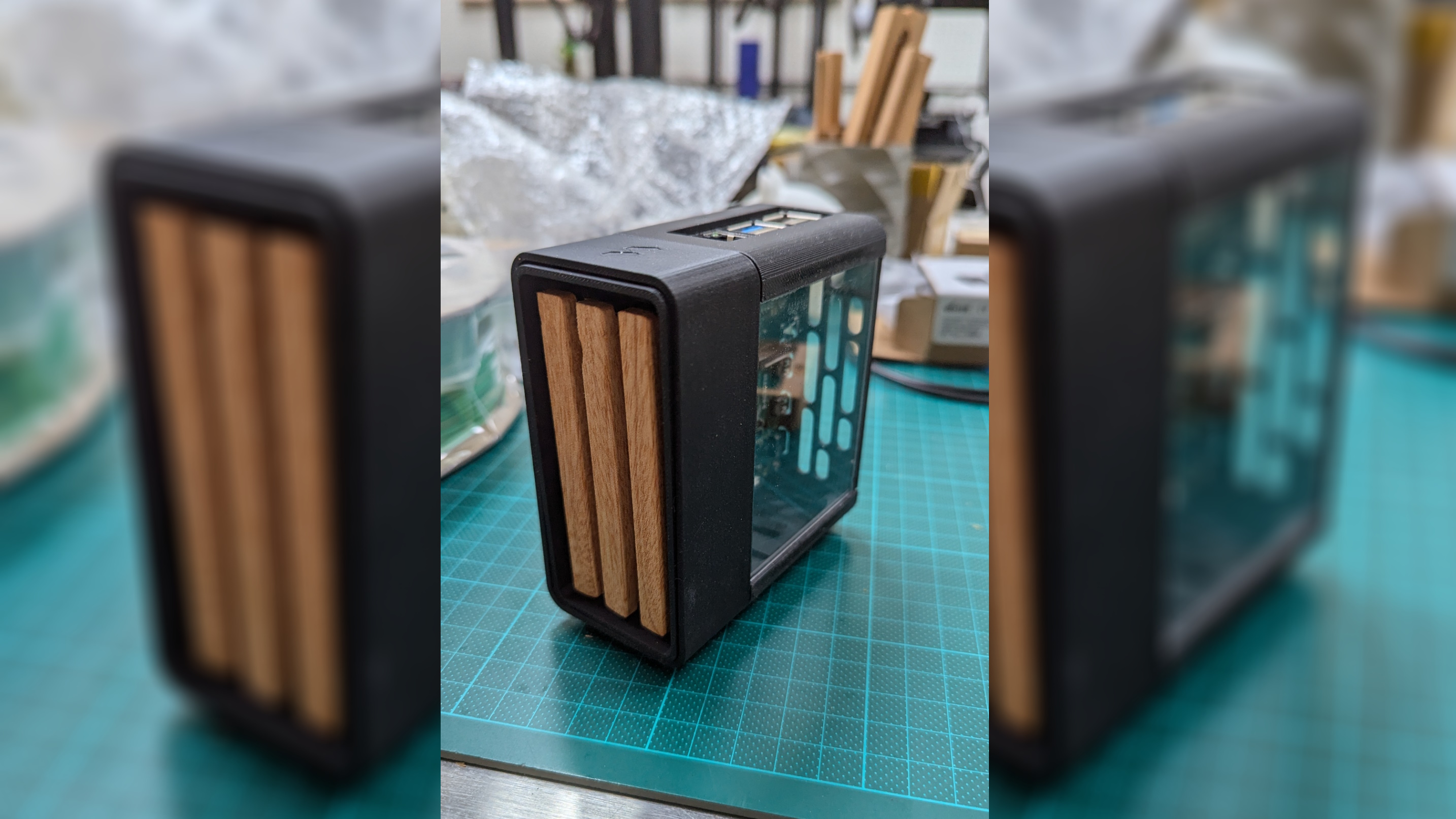  People are making mini Fractal Design cases for their Raspberry Pi and it's making me wish I owned a 3D printer so I could do the same 