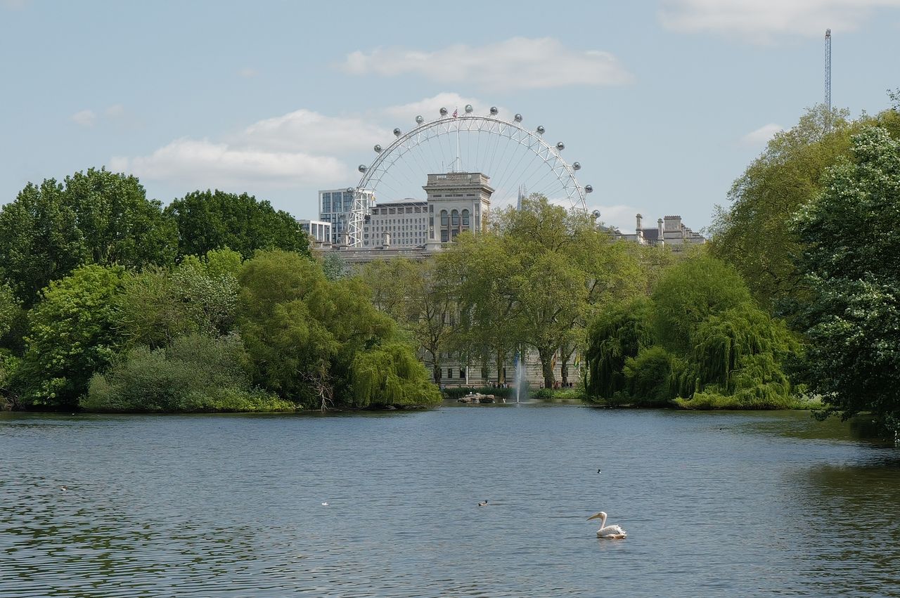Hyde Park and London Eye shot on Leica Q3