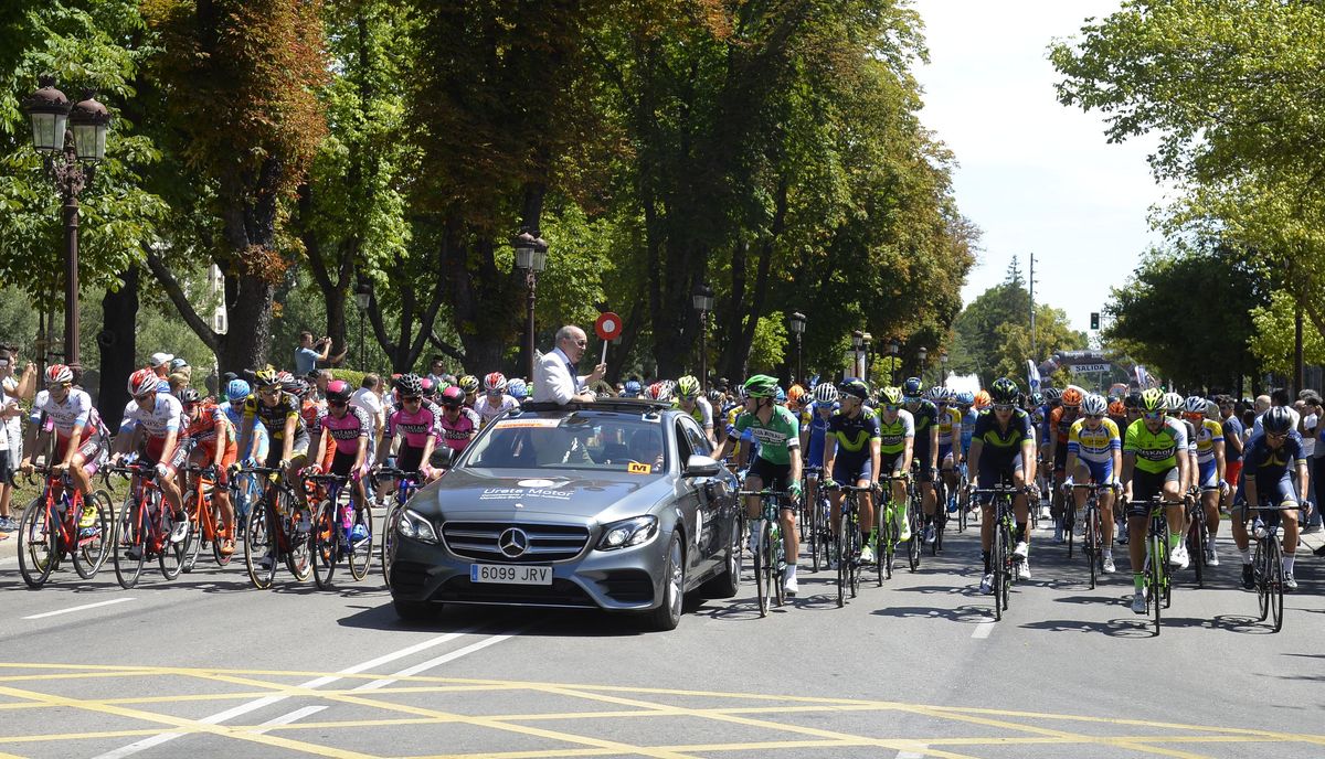 The riders are ready to race