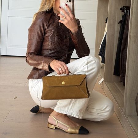 Cass Dimicco in Chanel flats