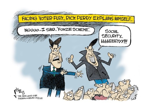 Rick Perry's 'Happy Days' cover