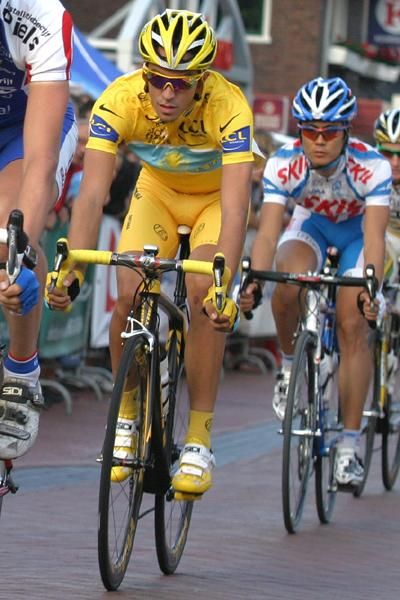 Alberto Contador was the main attraction in Surhuisterveen.