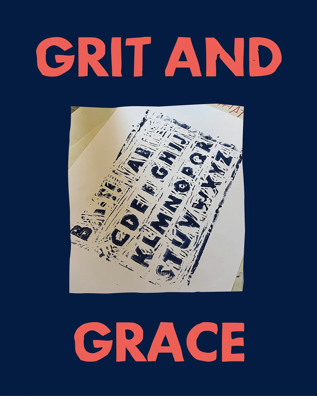 rebrand for Refugee Council Grit and Grace typeface created in lino