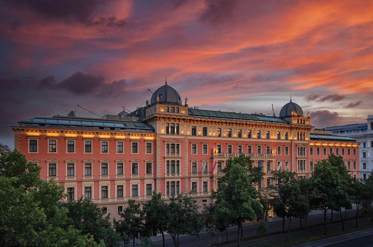 Exterior of Anantara Palais Hansen Vienna