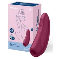 a purple suction sex toy with box