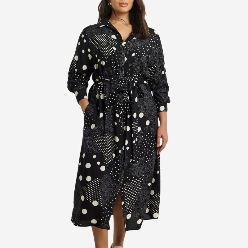 Image of polka dot dress