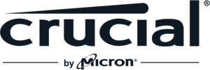 The 'Crucial, by Micron' logo.