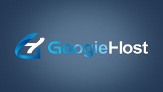 GoogieHost logo on dark blue logo
