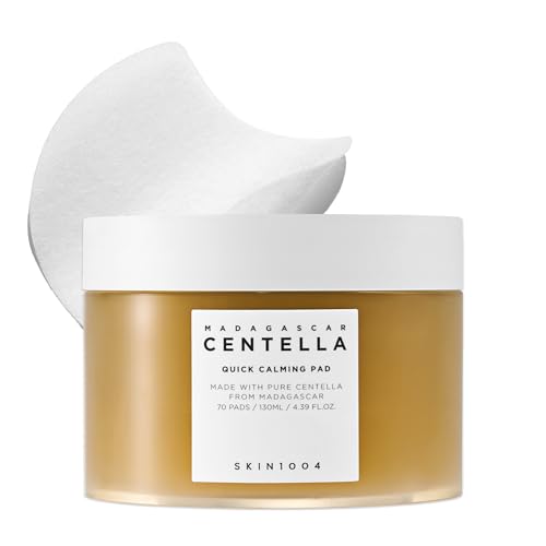 Amazon.com: Skin1004 Madagascar Centella Quick Calming Pad 70ea, 130ml, Quick Calming Effects Soothing for Sensitive Skin : Beauty &amp;amp; Personal Care