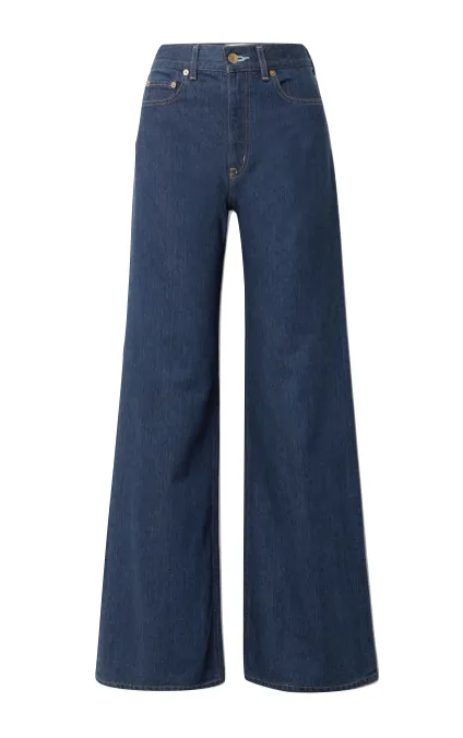 A-pair-of-Wide-leg-jeans