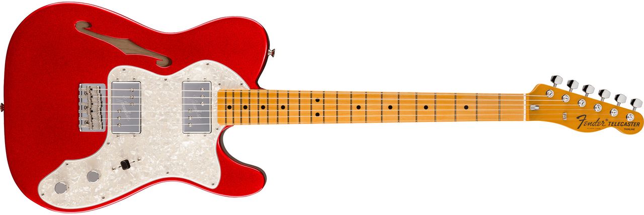Fender American Vintage II 1972 Telecaster Thinline Candy Apple Red