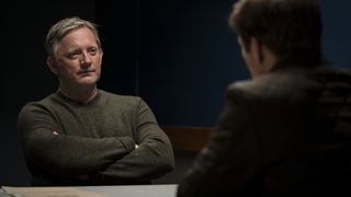 DI Jimmy Perez confronts Niven Guthrie in the 'Shetland' season 6 finale.
