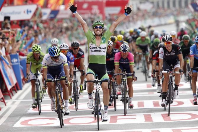 John Degenkolb wins stage 17 of the Vuelta a Espa&ntilde;a.