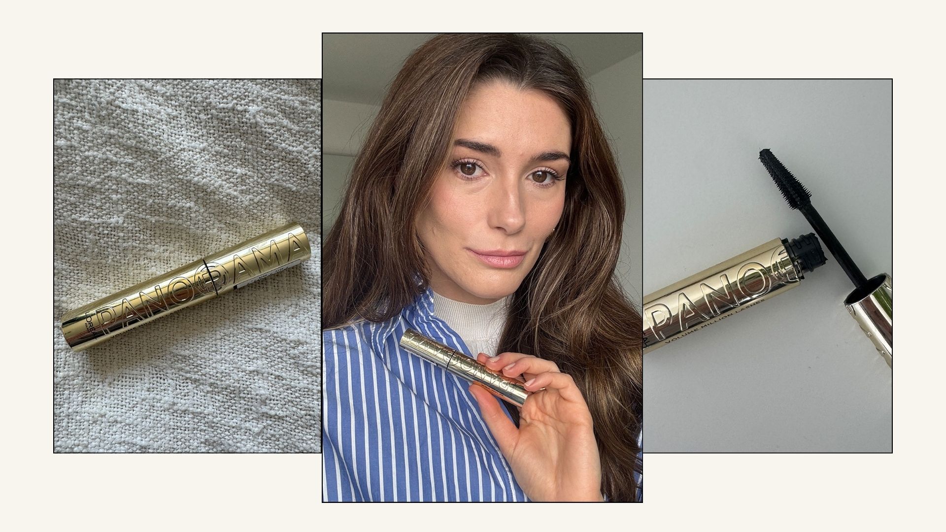 Eleanor testing L'Oréal Panorama mascara