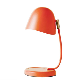 Orange candle warmer lamp