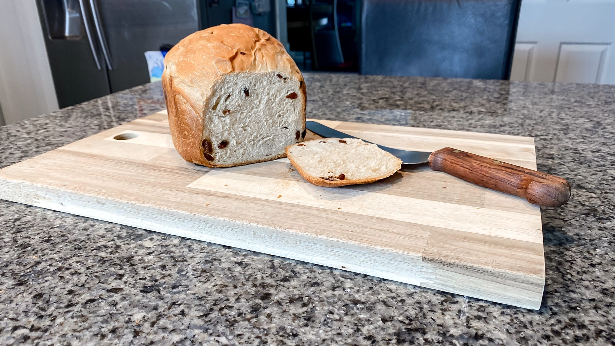 Panasonic Automatic Bread Maker on a kitchen counter