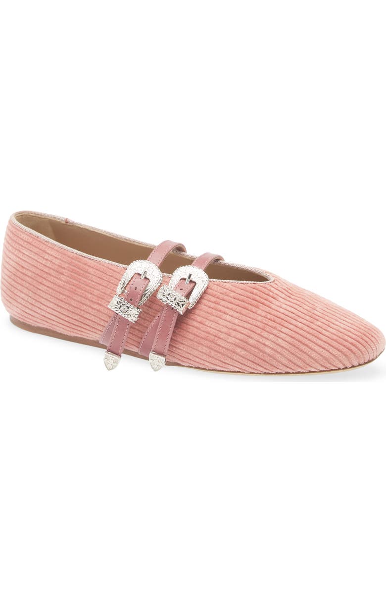 Claudia Corduroy Mary Jane Flat