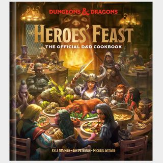 Dungeons & Dragons Heroes' Feast: The Official D&D Cookbook on a plain background