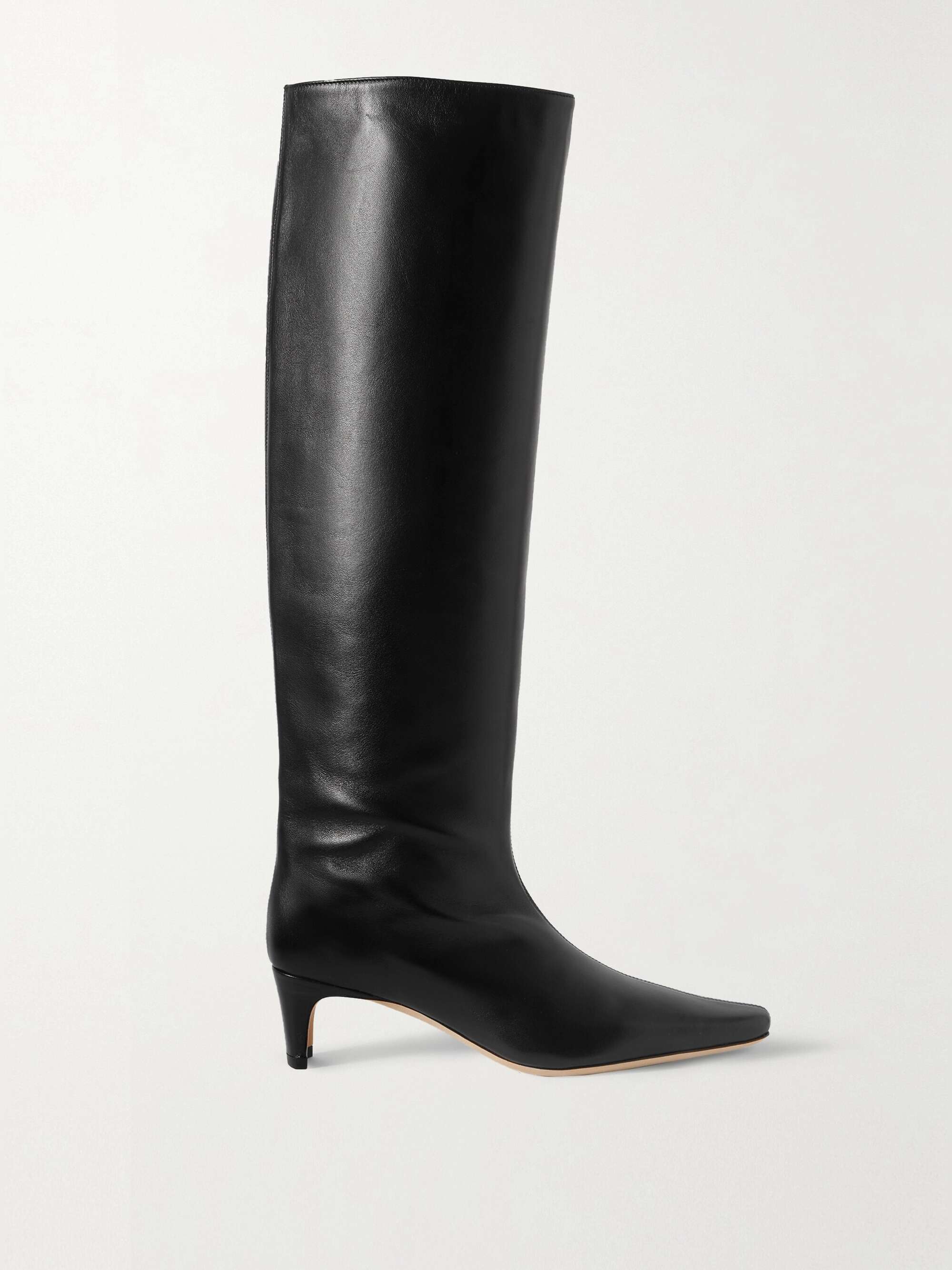 Wally Leather Knee Boots