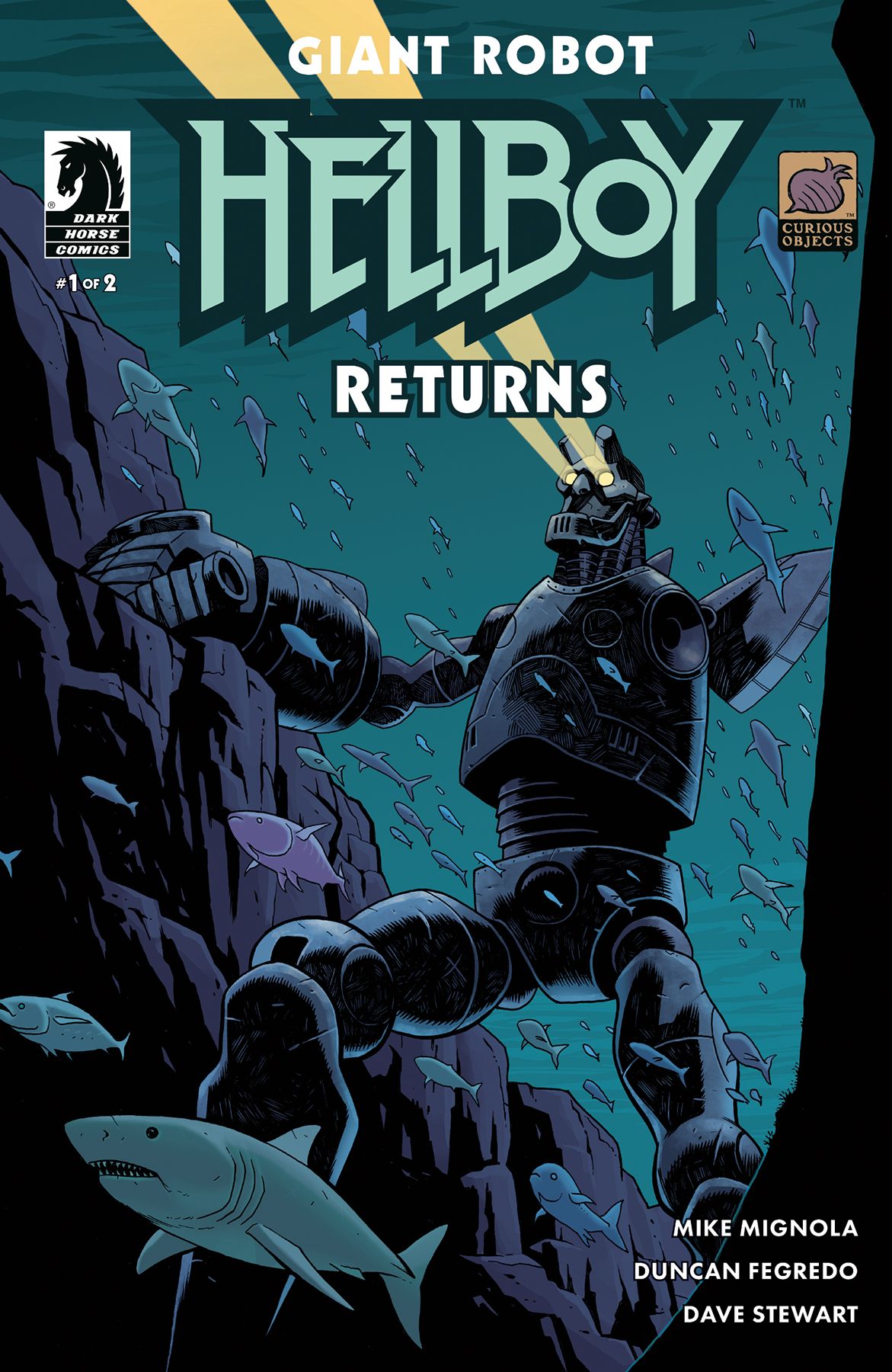 Covers from Giant Robot Hellboy Returns #1