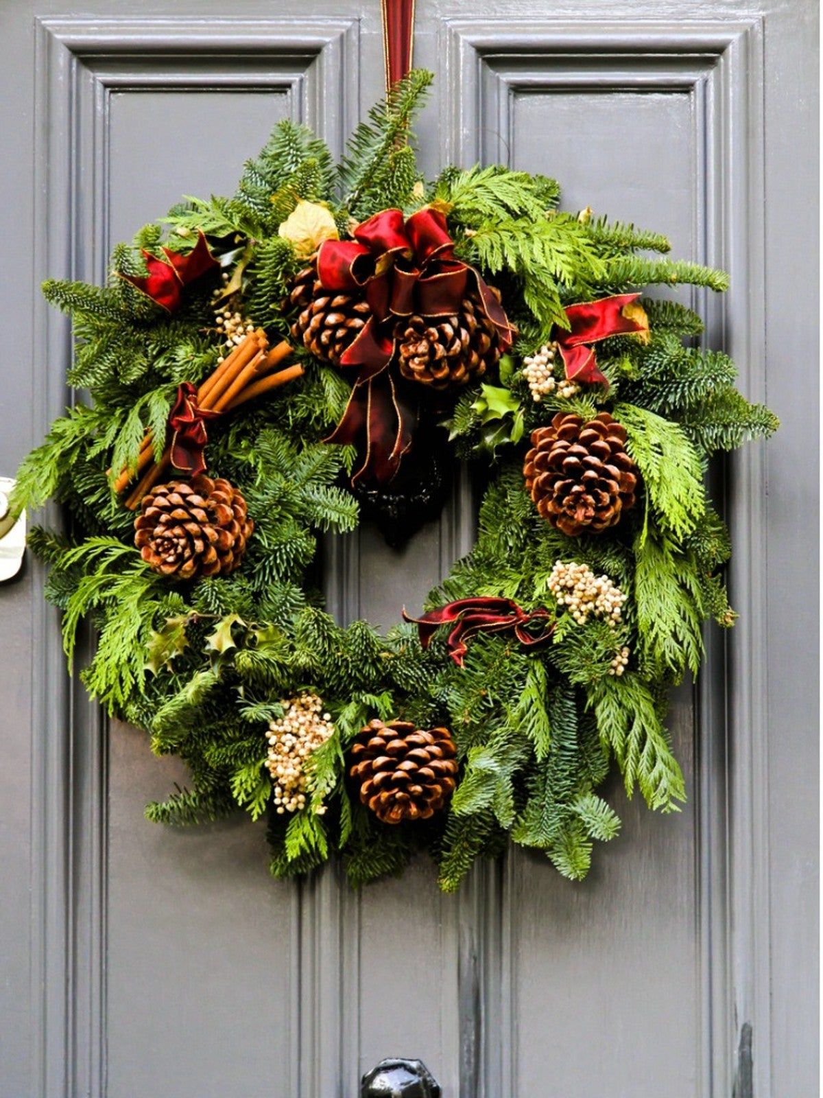 Foraged Christmas Wreath