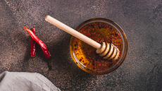 Hot honey with two chillis 