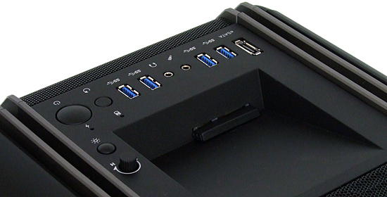SATA To The Top Panel