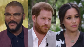 Tyler Perry, Prince Harry, and Meghan Markle