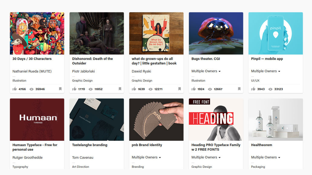 These days, employers are as likely to see your work via a social platform like Behance as through a formally submitted portfolio