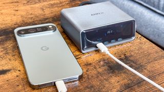 Google Pixel 9 Pro XL with Anker Prime 250W Charging Station