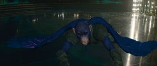 Making the VFX of Wicked; a person on a film set becomes a CG monkey