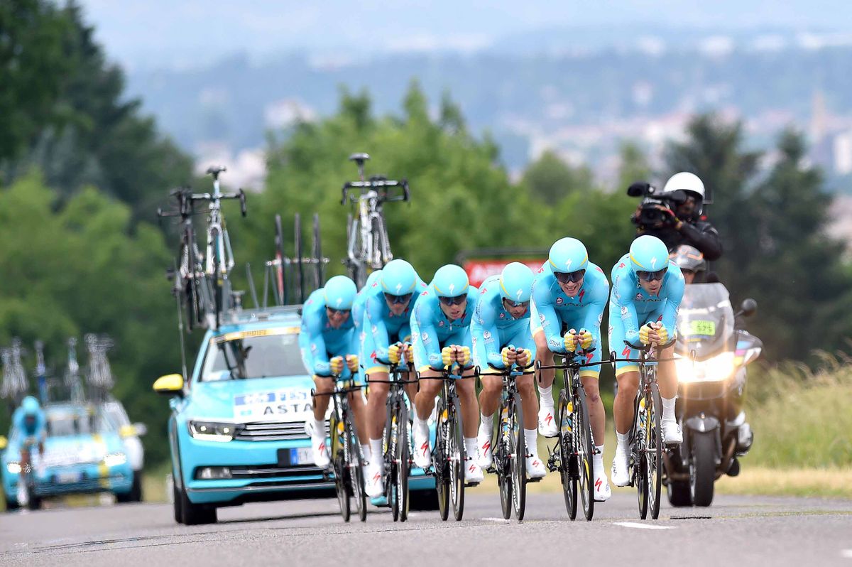 Astana had a good day