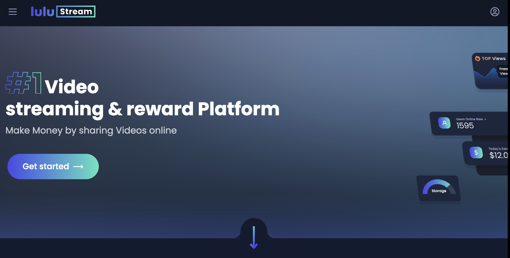 LuluStream Home Page