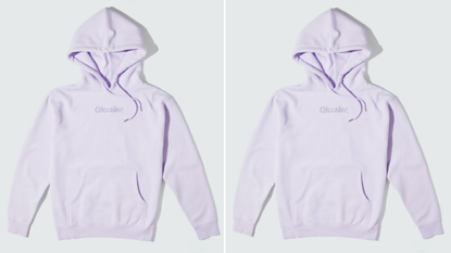 Say 👋 to the new limited edition Embroidered Lavender Hoodie and permanent  (!!) Lavender Balm Dotcom!! 💜 Yours now at glossier.com.