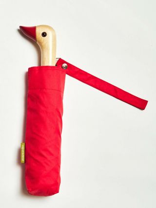 Original Duckhead, Christmas Red Eco-Friendly Compact Duck Umbrella