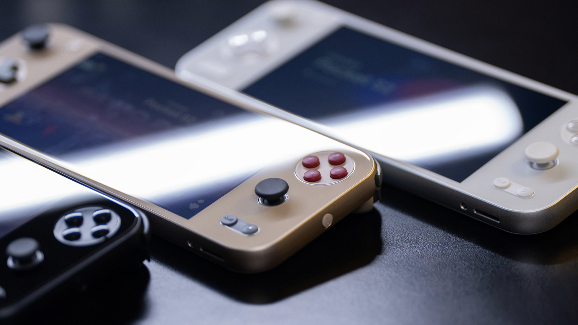 AYANEO Pocket S2 lineup on a table