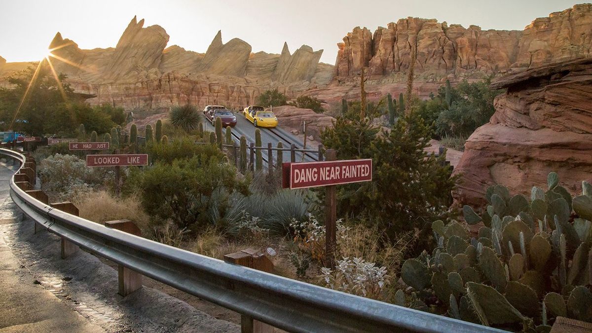 Radiator Springs Racers at Cars Land, Disney California Adventure