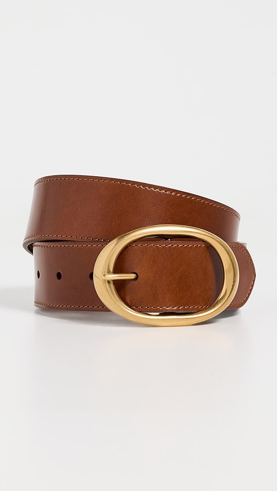 Wide Belt - Cognac