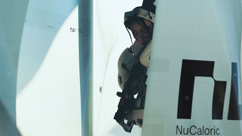 Concept art for Marathon showing a Runner codenamed Thief